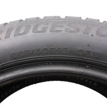 6. 4 x BRIDGESTONE 225/50 R18 95H Blizzak LM001 BMW RFT Zima 2017/20 6mm