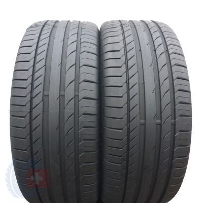 2 x CONTINENTAL 255/55 R18 105W ContiSportContact 5 MO SUV Lato 2018 Jak Nowe