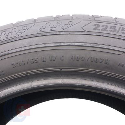 5. 4 x CONTINENTAL 225/55 R17C 109/107H ContiVanContact 200 Lato 7-7,5mm 2020