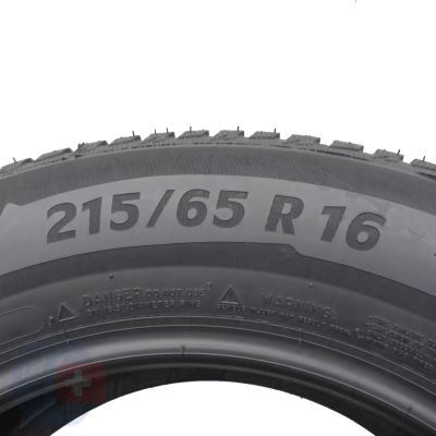 5. 2 x MICHELIN 215/65 R16 98H Alpin 5 Zima 2018, 2019 Jak Nowe 7,2-8,2mm