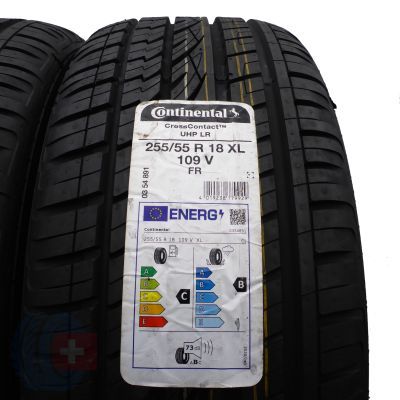 2. 4 x CONTINENTAL 255/55 R18 109V XL CrossContact UHP LR Lato 2019 Jak Nowe Nieużywane