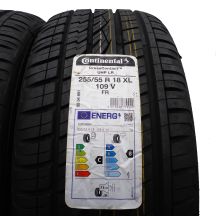 2. 4 x CONTINENTAL 255/55 R18 109V XL CrossContact UHP LR Lato 2019 Jak Nowe Nieużywane