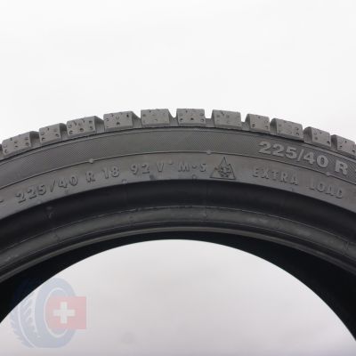 5. Opony 225/40 R18 2x CONTINENTAL 92V XL ContiWinterContact TS 830 P Zimowe 2019 8,3-8,5mm