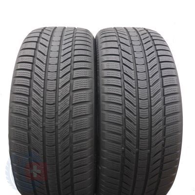 2 x CONTINENTAL 225/45 R18 95V XL WinterContact Ts870P Zima 2021, 2022 Jak Nowe 6,8-7,2mm