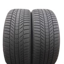 2 x CONTINENTAL 225/45 R18 95V XL WinterContact Ts870P Zima 2021, 2022 Jak Nowe 6,8-7,2mm