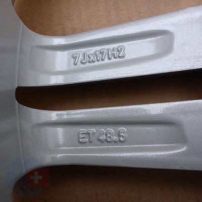 8. 4 x Alufelgen 17 AUDI MERCEDES 5x112 7J Et48,5  Jak Nowe  A4 B-Klasse, C-Klasse