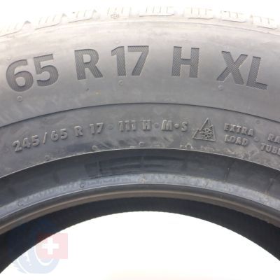 7. Opony 245/65 R17 4x CONTINENTAL 111H WinterContact TS 870 P Zimowe 2022 Nieużywane