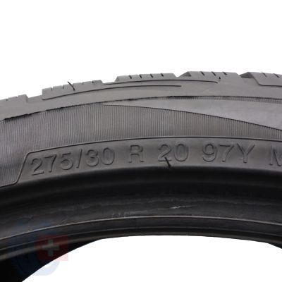 5. 2 x VREDESTEIN 275/30 R20 97Y XL Wintrac Xtreme S Zima 2017 6,3-7mm