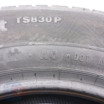 9. 4 x CONTINENTAL 225/60 R16 98H ContiWinterContact TS830P A0 Zima 2021 Jak Nowe