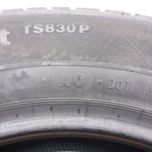 9. 4 x CONTINENTAL 225/60 R16 98H ContiWinterContact TS830P A0 Zima 2021 Jak Nowe