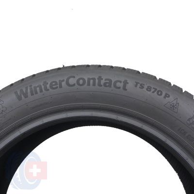 6. 1 x CONTINENTAL 205/55 R17 91H WinterContact TS 870P Zima 2022 Jak Nowa 7,5mm