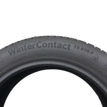 6. 1 x CONTINENTAL 205/55 R17 91H WinterContact TS 870P Zima 2022 Jak Nowa 7,5mm