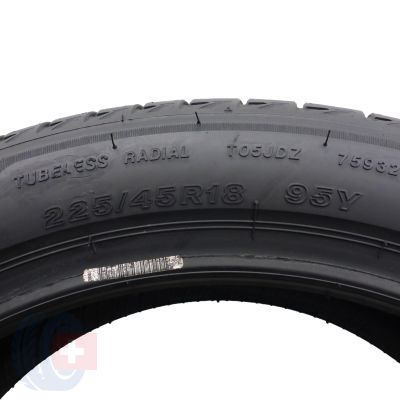 5. 2 x BRIDGESTONE 225/45 R18 95Y XL Turanza T005 BMW Lato 2019 6,8mm