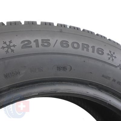 4. 2 x DUNLOP 215/60 R16 95H Winter Sport 5 Zima 2015 7mm
