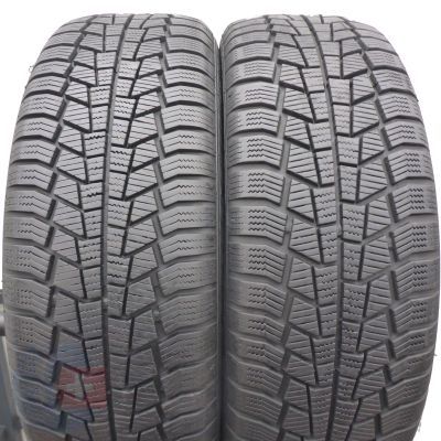 4. Opony 205/55 R16 4x GISLAVED 91H EuroFrost 6 Zimowe 2023 Jak Nowe 7,8-8,8mm