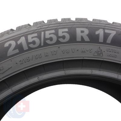 6. Opony 215/55 R17 4x SEMPERIT 98V XL Speed-Grip 5 Zimowe 2024 8mm