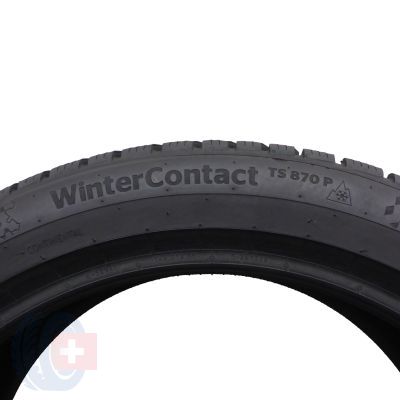 7. 4 x CONTINENTAL 245/40 R18 97V XL WinterContact TS870P Zima 8,2mm 2022 Jak Nowe