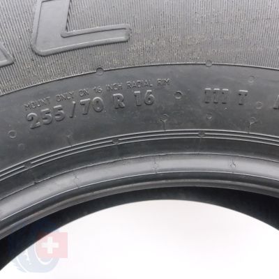7. Opony 255/70 R16 4x CONTINENTAL 111T CrossContact LX Letnie M+S 2018 9,2mm