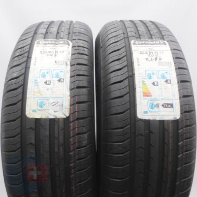3. Opony 225/65 R17 4x CONTINENTAL 102V ContiPremiumContact 5 Letnie 2017 Nieużywane