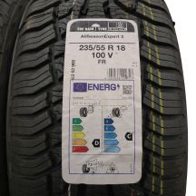 2. 2 x UNIROYAL 235/55 R18 100V AllSeasonExpert 2 Wielosezon 2022 Jak Nowe Nieużywane 