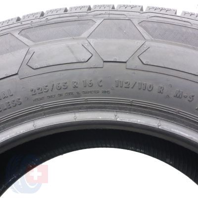 6. Opony 4x CONTINENTAL 225/65 R16C 112/110R VanContact Winter Zimowe 2024 7-8mm
