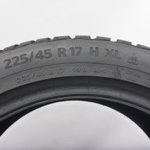 6. Opony 225/45 R17 4x CONTINENTAL 94H WinterContact Ts870 Zimowe 2021, 2022 6,8-7,5mm