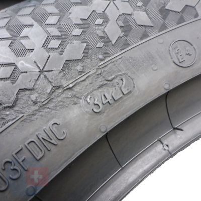 7. Opony 255/50 R19 4x CONTINENTAL 107T XL WintrerContact TS870P SEAL Zimowe 2022 7,8-8,5mm 