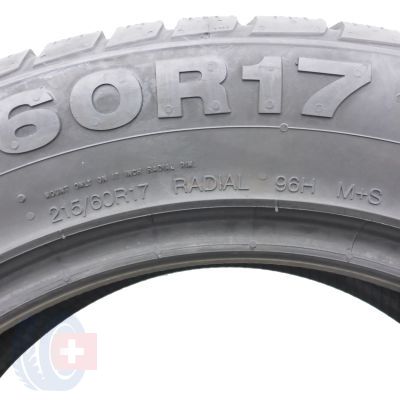 5. 2 x CONTINENTAL 215/60 R17 96H 4x4 WinterContact BMW Zima 2017 7mm