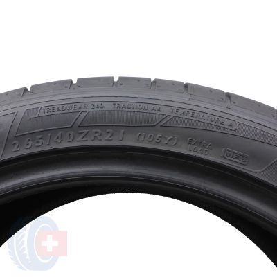 4. 1 x DUNLOP 265/40 ZR21 105Y XL SP Sport Maxx GT B Lato 2023 6,5mm