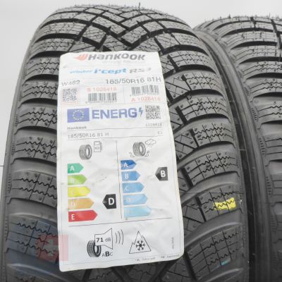 2. Opony 185/50 R16 2 x HANKOOK 81H Winter I cept RS3 Zimowe 2022  2. Opony 185/50 R16 2 x HANKOOK 81H Winter I cept RS3 Zimowe 2022