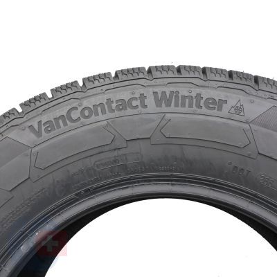 8. Opony 235/65 R16C 4x CONTINENTAL 115/113R VanContact Winter Zimowe 2024 Jak Nowe 7,2-7,5mm