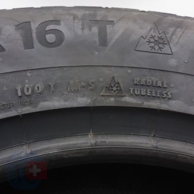 7. Opony 215/70 R16 2x CONTINENTAL 100T WinterContact TS 870 P Zimowe 2022