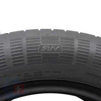 8. 4 x CONTINENTAL 235/60 R18 107V ContiEcoContact 5 VOL SUV Lato 2018 Jak Nowe 7mm