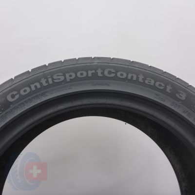 4. Opona 245/45 ZR18 1x CONTINENTAL 100W XL ContiSportContact 3 Letnia 2012 7mm         