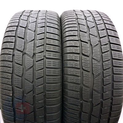 Opony 225/55 R17 2x CONTINENTAL 101V XL ContiWinterContact TS 830 P Zimowe 20216,2-6mm