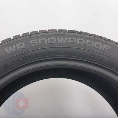 6. Opony 225/50 R18 4x NOKIAN 99H XL WR Snowproof Zimowe 2022 6,9-8mm