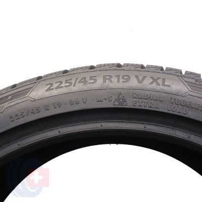 5. Opony 225/45 R19 4x BARUM 96V XL Polaris 5 Zimowe 2021 8,5-8,8mm