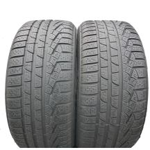 4. Opony 255/45 R19 2x PIRELLI 100V Sottozero Winter 240 SerieII N0 Zimowe 2024 6,8-7,2mm