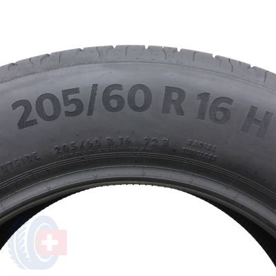 5. 2 x CONTINENTAL 205/60 R16 92H EcoContact 6 Lato 2023 5,8-6mm