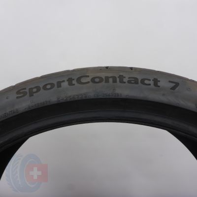 7. Opony 255/30 R19 2x CONTINENTAL 91Y XL SportContact7 Letnie 2021 Nieużywane