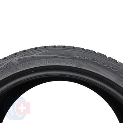 5. 2 x VREDESTEIN 245/40 R19 98W XL Wintrac Pro Zima 2021 6-7mm