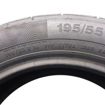 7. Opony 195/55 R16 4x CONTINENTAL 91V XL ContiPremiumContact 5 Letnie 2018 Nieużywane 