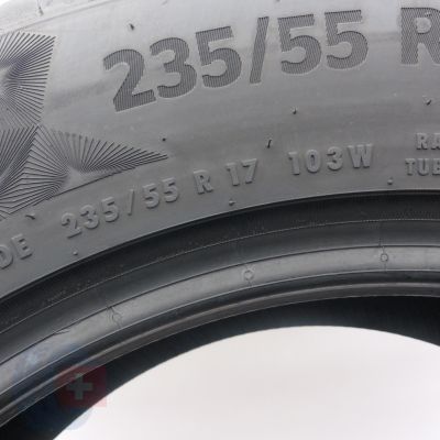 8. Opony 235/55 R17 4x CONTINENTAL 103W XL PremiumContact 6 M0-V Letnie 2021 Jak Nowe