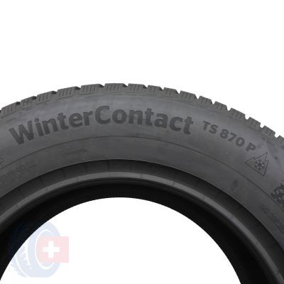 6. Opony 245/65 R17 2x CONTINENTAL 111H XL WinterContact TS 870 P Zimowa 2022 Nieużywana 