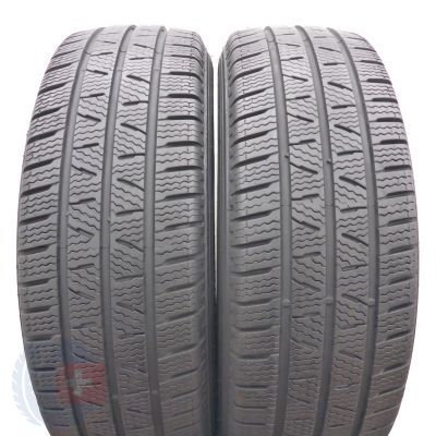 2 x PIRELLI 225/65 R16C 112/110R Carrier Winter 2017 Zima 7,5-7,8mm Jak Nowe