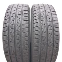 2 x PIRELLI 225/65 R16C 112/110R Carrier Winter 2017 Zima 7,5-7,8mm Jak Nowe