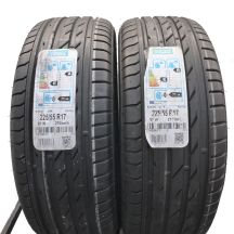 3. Opony 225/55 R17 4x NOKIAN 97W zLine RunFlat Letnie 2015, 2017 Nieużywane 