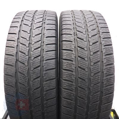 5. Opony 235/65 R16C 4x CONTINENTAL 115/113R VanContact Winter Zimowe 2024 Jak Nowe 7,2-7,5mm