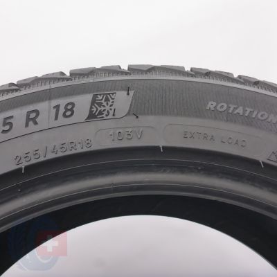 5. Opony 255/45 R18 2x MICHELIN 103V XL Pilot Alpin 5 Zimowe 2023 6,8-7mm