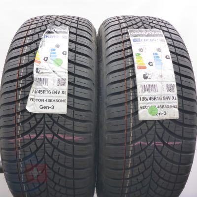Opony 195/45 R17 2x GOODYEAR 84V XL Vector 4Seasons Gen-3 Wielosezonowe 2022  Opony 195/45 R17 2x GOODYEAR 84V XL Vector 4Seasons Gen-3 Wielosezonowe 2022